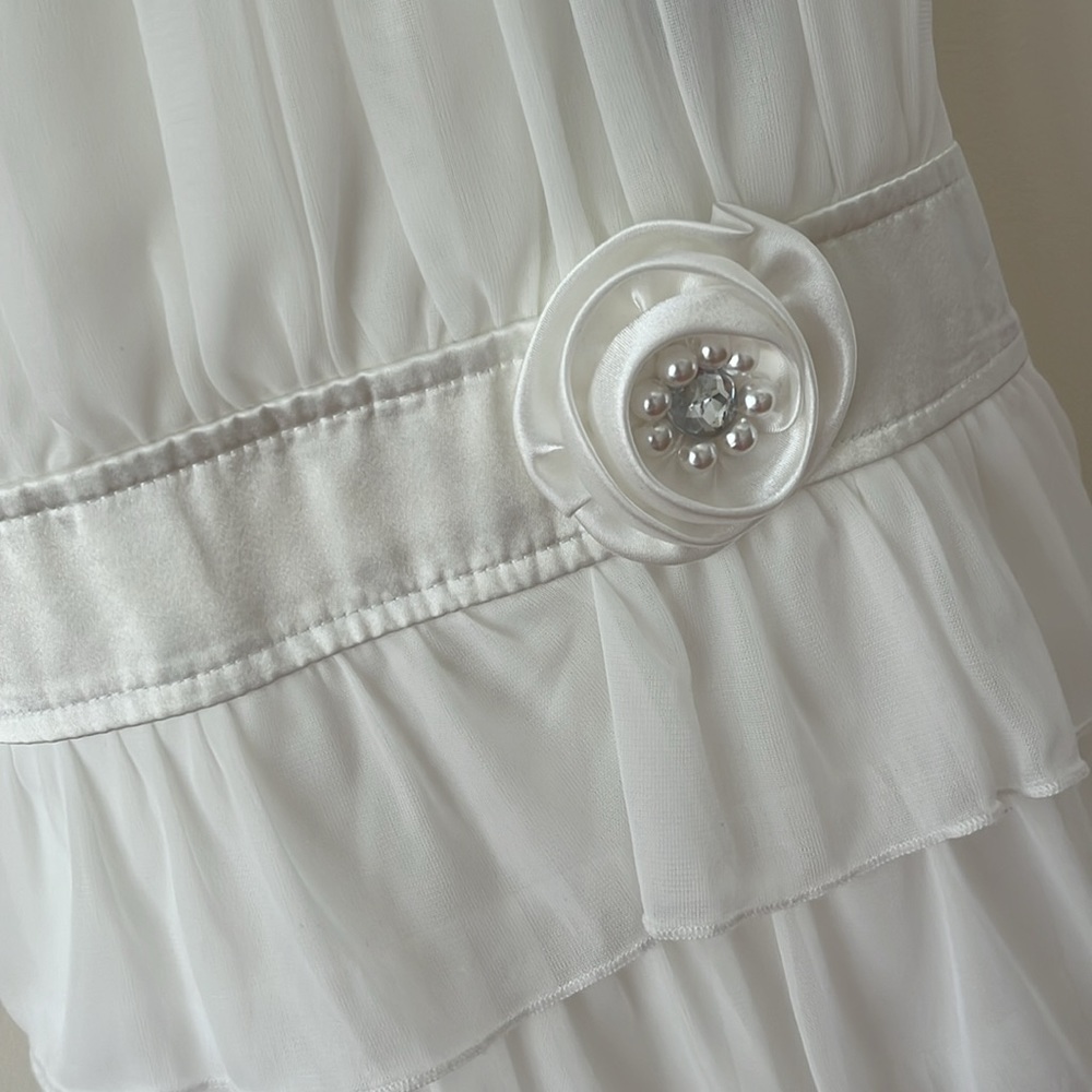 MY MICHELLE White Sleeveless Dress - Picture 4 of 15